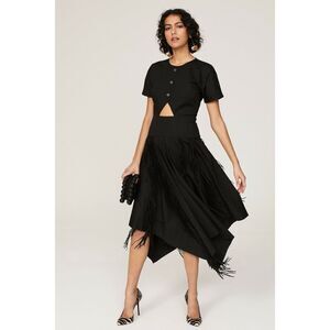 Bibhu Mohapatra  Cutout Fringe Dress 🧡
